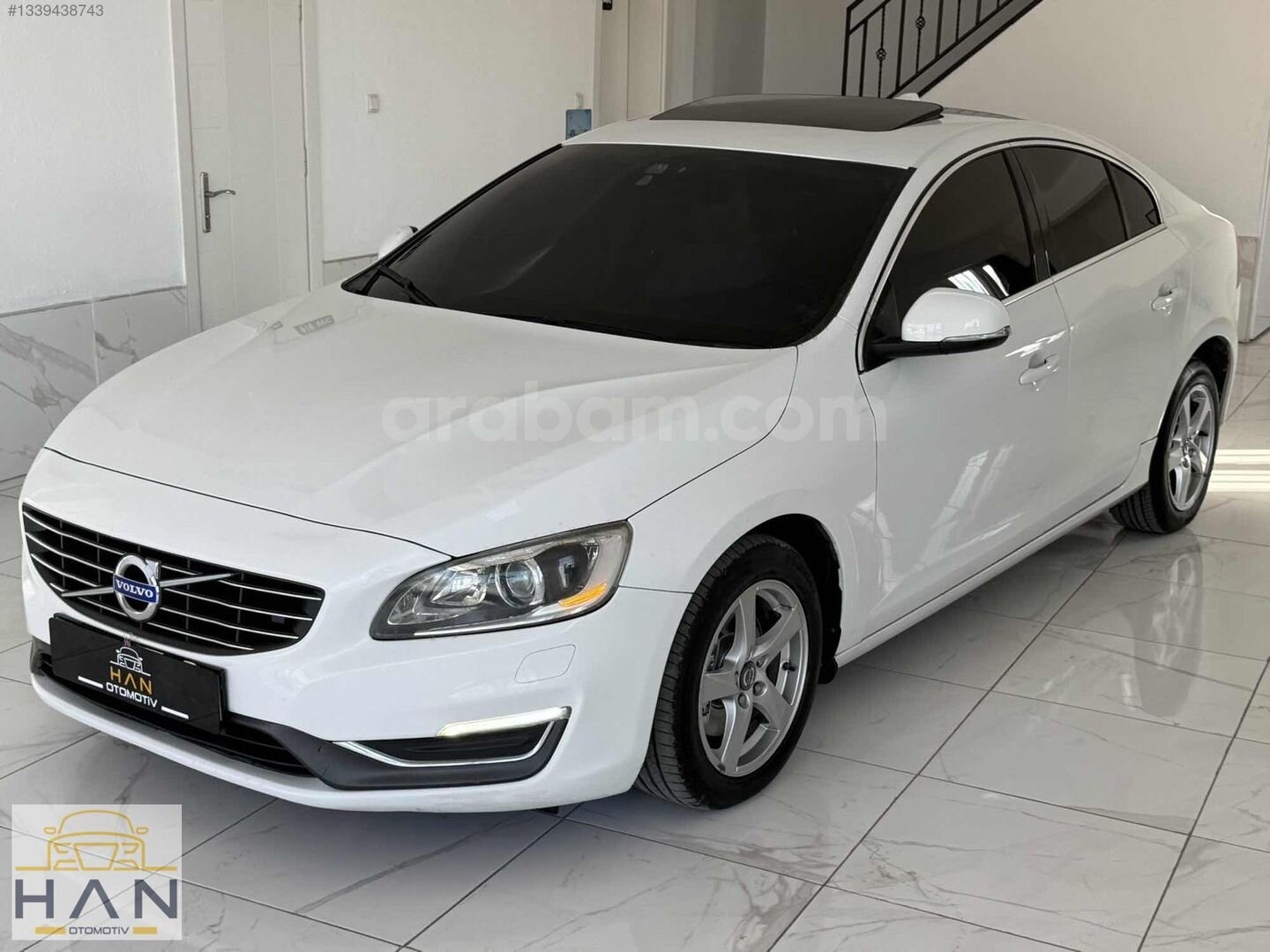 DEĞİŞENSİZ MASRAFSIZ SUNROOFLU BEYAZ 181 HP S60 DİZEL OTOMATİK 1