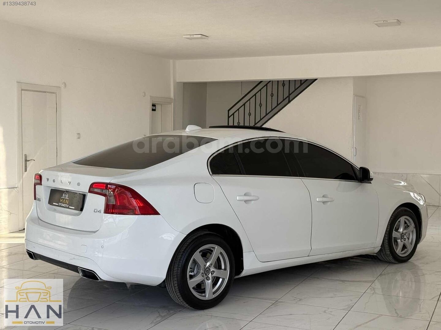 DEĞİŞENSİZ MASRAFSIZ SUNROOFLU BEYAZ 181 HP S60 DİZEL OTOMATİK 6