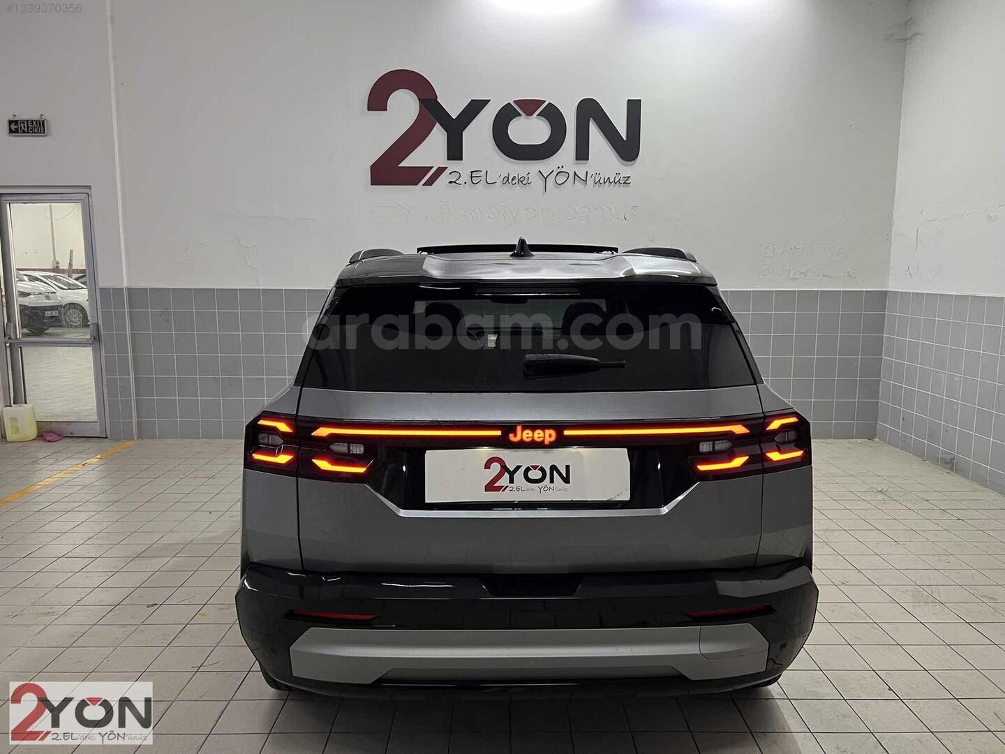 JEEP BAYİ YÖN'DEN COMPASS 1.2 E-HYBRİD SUMMİT 6'400 KM'DE ORJ 4