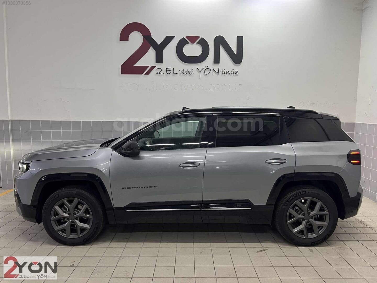 JEEP BAYİ YÖN'DEN COMPASS 1.2 E-HYBRİD SUMMİT 6'400 KM'DE ORJ 2
