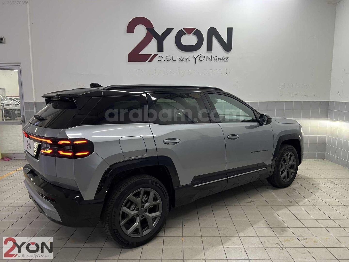 JEEP BAYİ YÖN'DEN COMPASS 1.2 E-HYBRİD SUMMİT 6'400 KM'DE ORJ 5