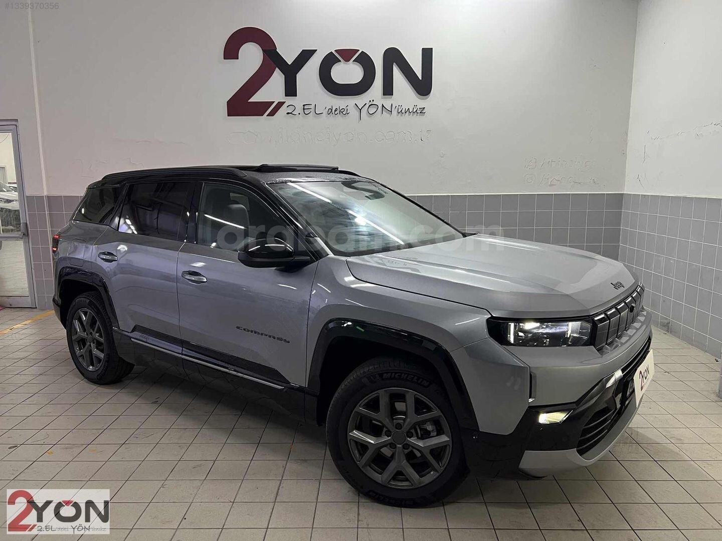 JEEP BAYİ YÖN'DEN COMPASS 1.2 E-HYBRİD SUMMİT 6'400 KM'DE ORJ 7