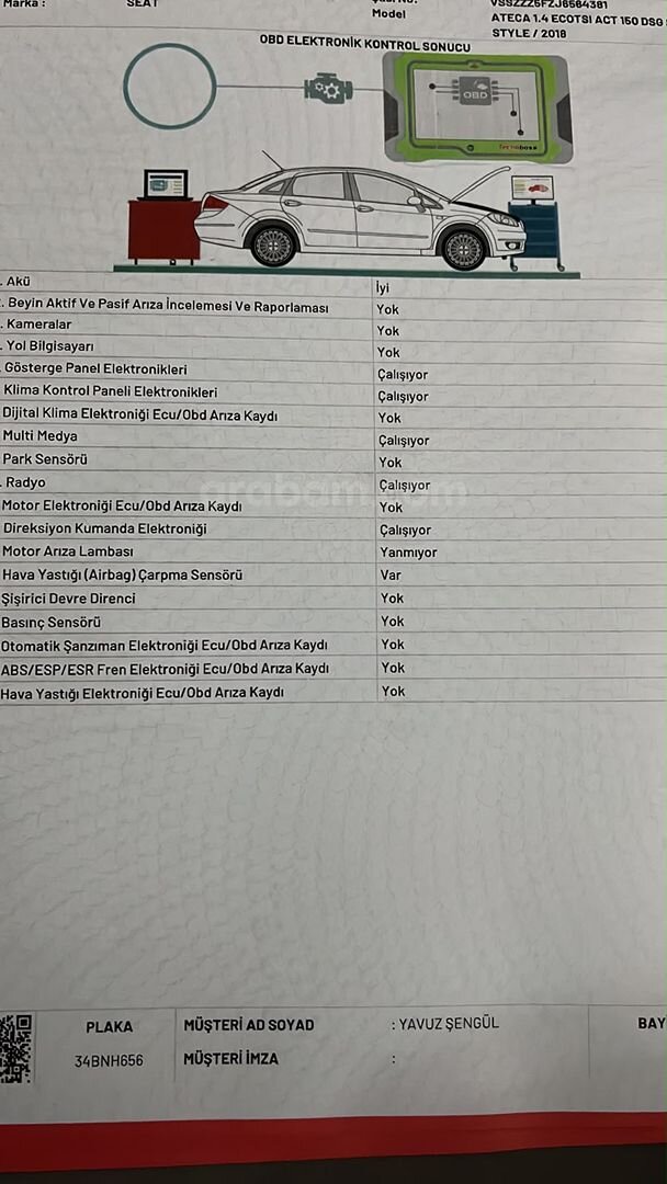 Sahibinden Seat Ateca 1.4 EcoTSI Style 2018 Model 4