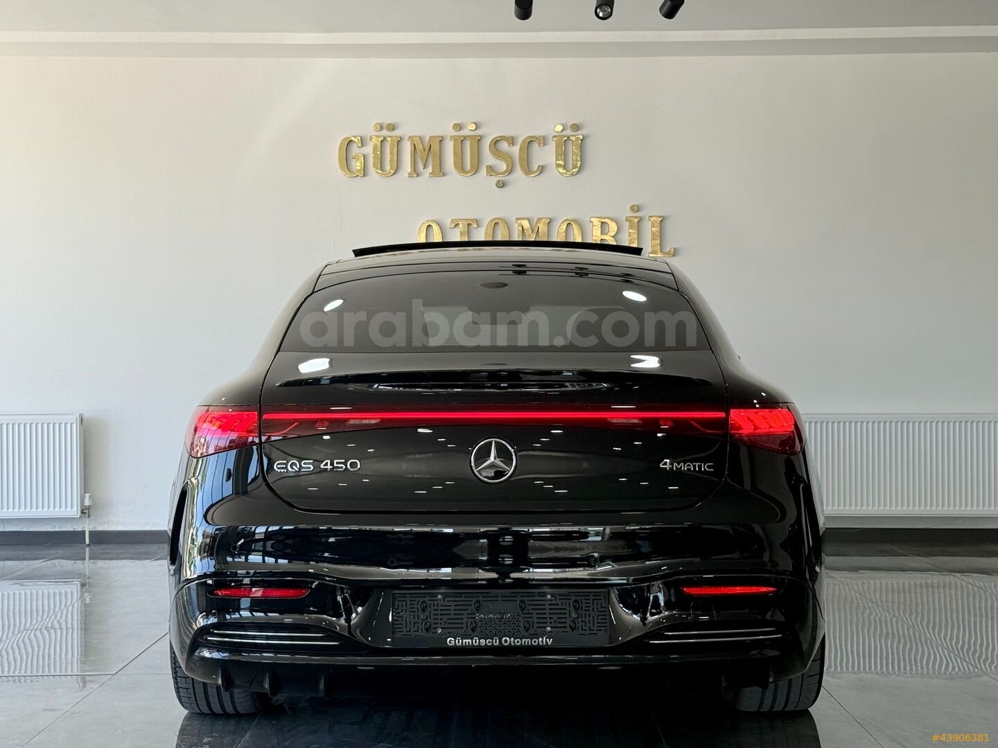 Galeriden Mercedes - Benz EQS 450+ 2024 Model Kayseri 49.000 km Siyah 7
