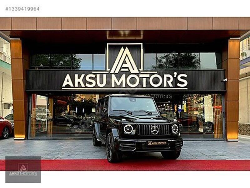 "AKSU MOTOR'S"MERCEDES/G63 AMG/ÖZEL SİPARİŞ/BAYİİ/SİYAH KIRMIZI