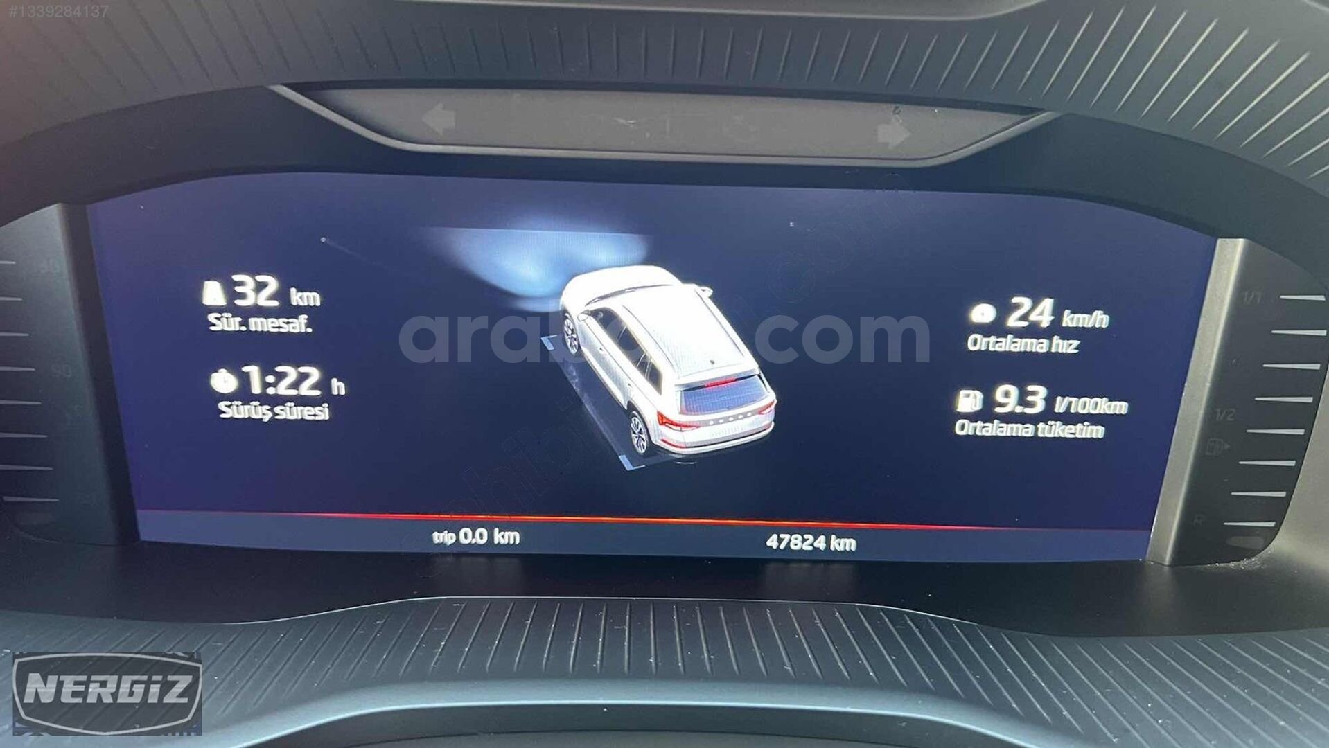 'NERGİZ' İLK SAHIBI HATASIZ BOYASIZ 46000 KM FUL YET SERVIS BAK 7