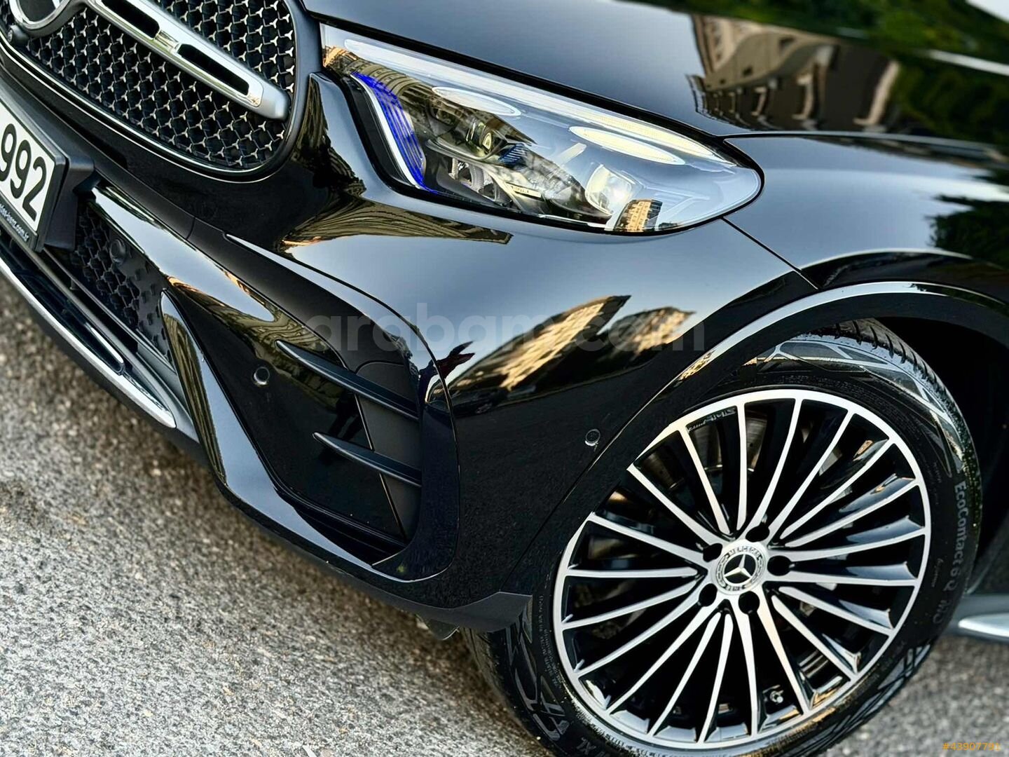 2024 GLC 180 AMG+28 BİN KM+SİYAH+BOYASIZ+360 KAMERA+FOCAL SES. 4