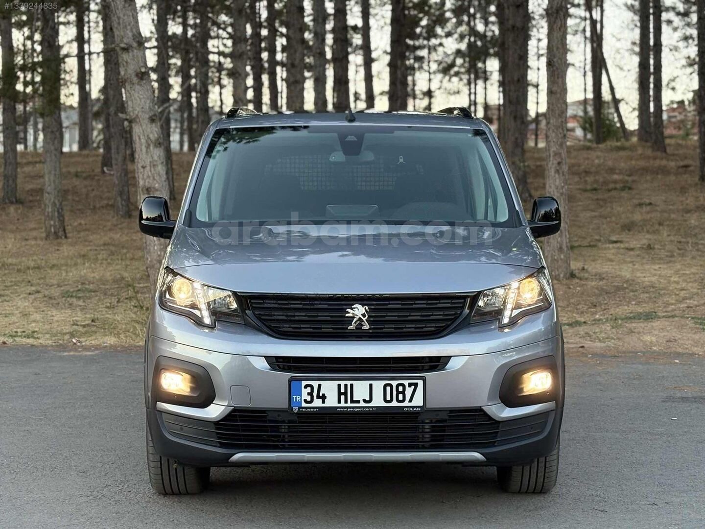 Galeriden Peugeot Rifter 1.5 BlueHDI GT 2023 Model Kırşehir 5.250 km Gri 6