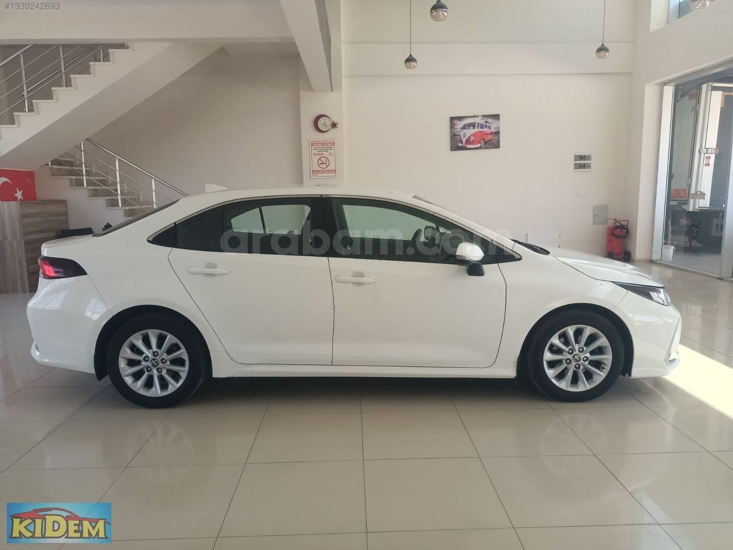 Galeriden Toyota Corolla 1.5 Dream 2022 Model Denizli 130.000 km Beyaz 7