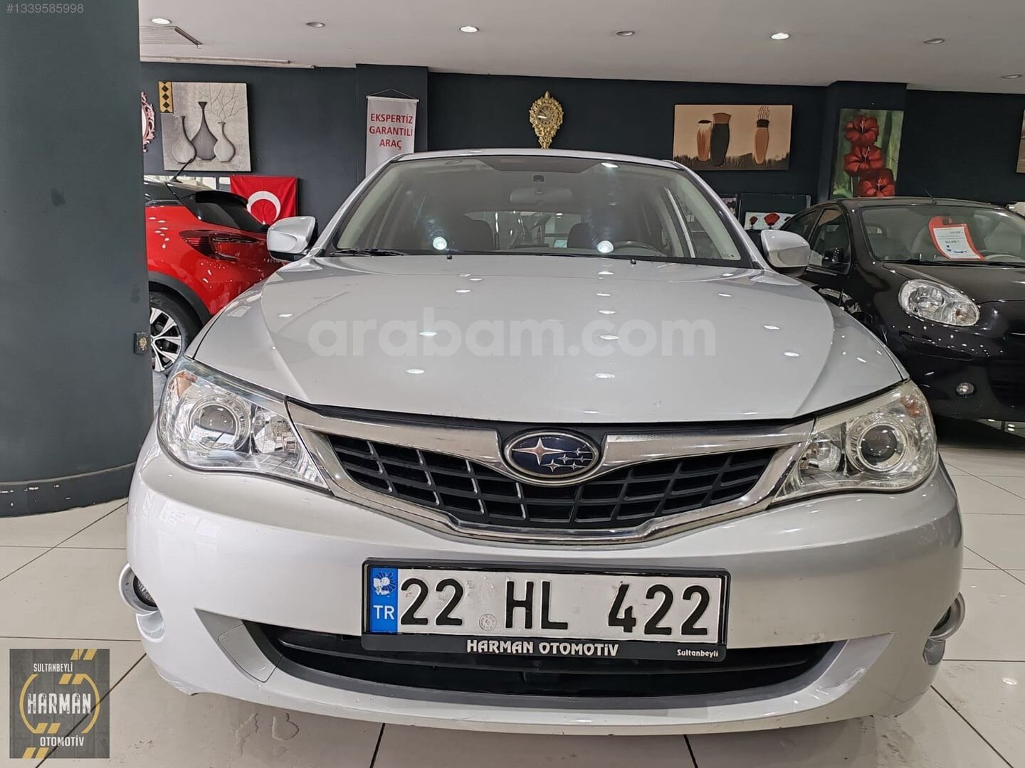 2008 SUBARU İMPREZA 1.5 AWD LPG MANUEL *167 BİN KM* 2