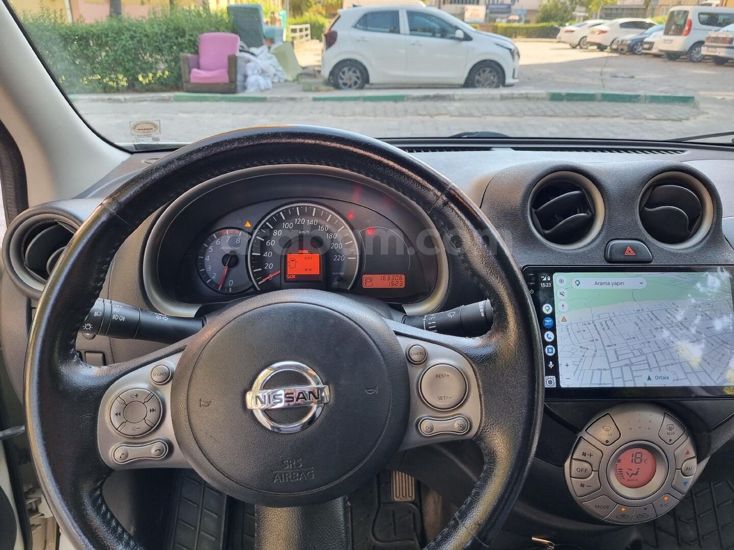 Sahibinden Nissan Micra 1.2 Platinum 2012 Model 165.000 km Beyaz 6