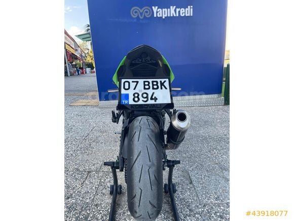 Galeriden Kawasaki Ninja ZX 6R 2015 Model Antalya 49.000 km Yeşil