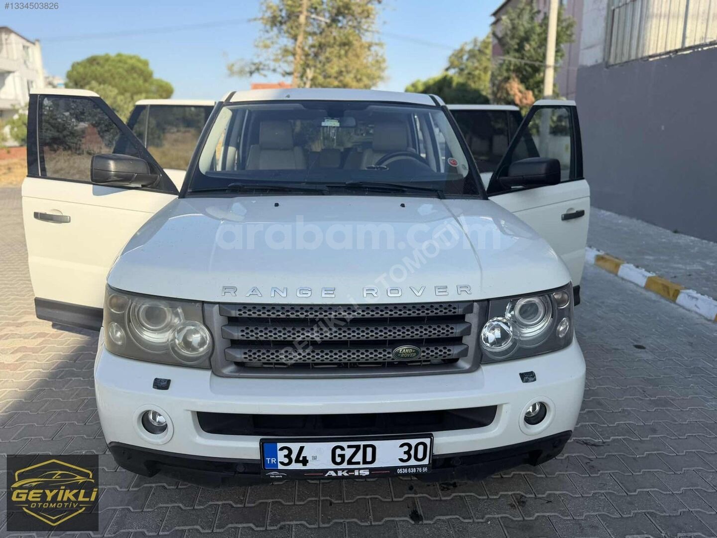 GEYİKLİ OTOMOTİVDEN SATILIK 2007 RANGE ROVER SPORT HSE ! 2