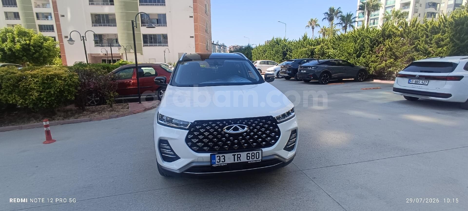 Sahibinden Chery Tiggo 7 Pro 1.6 TGDI Comfort 2023 Model Mersin 18.500 km Beyaz 1
