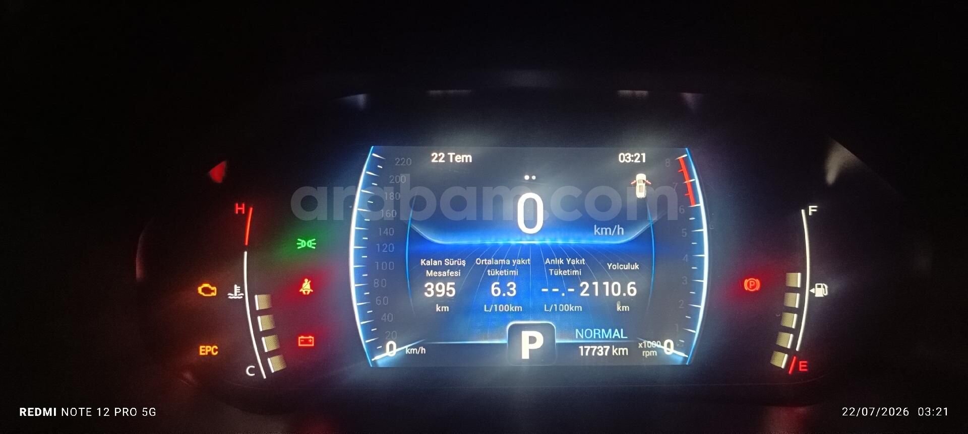 Sahibinden Chery Tiggo 7 Pro 1.6 TGDI Comfort 2023 Model Mersin 18.500 km Beyaz 7