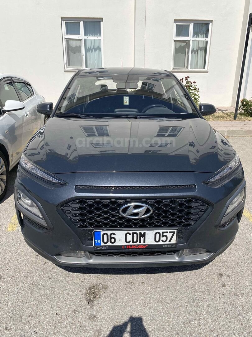 Sahibinden Hyundai Kona 1.0 T-GDI Style 2020 Model Ankara 102.000 km Gri 1
