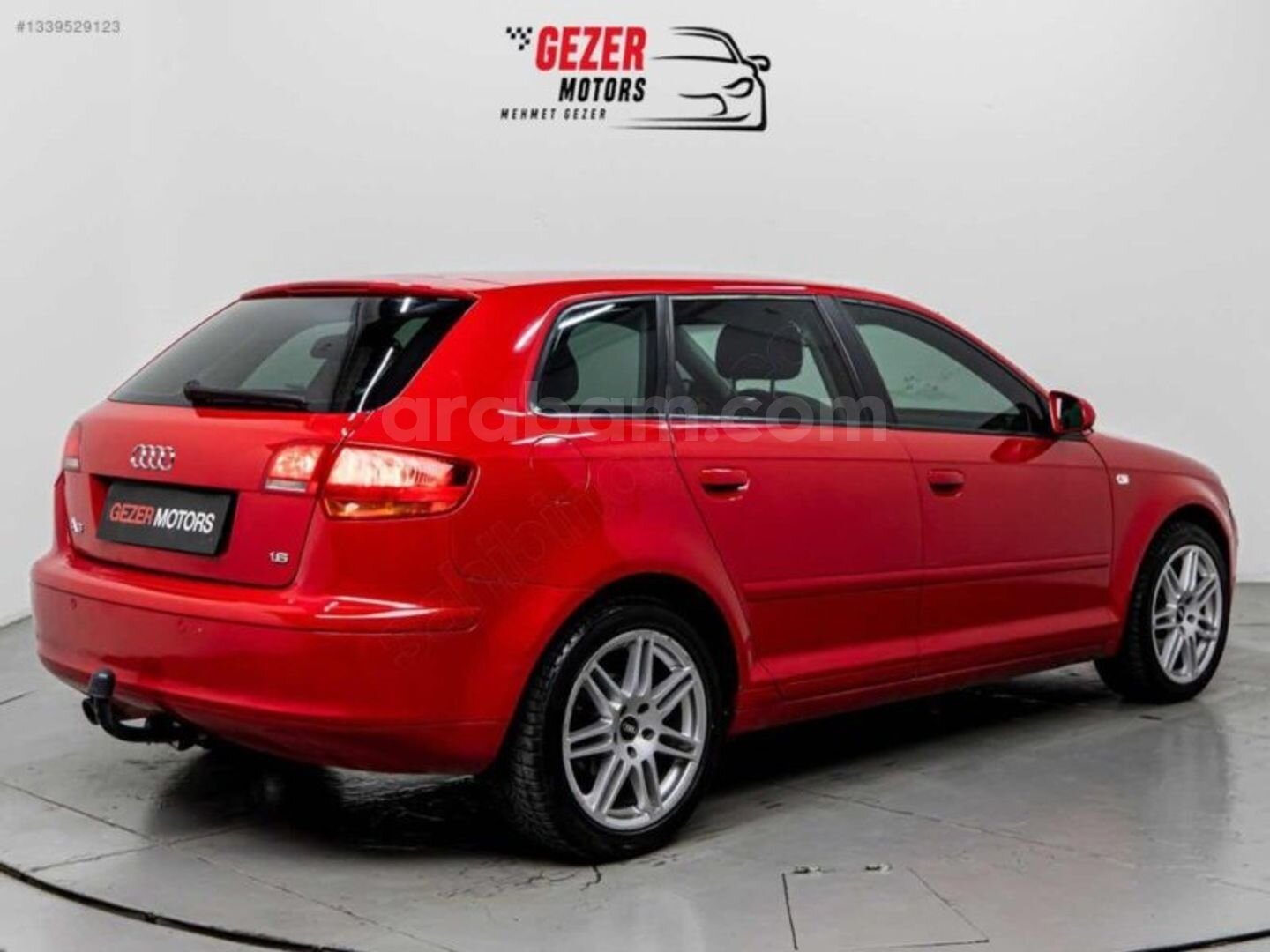 Galeriden Audi A3 Sportback 1.6 Attraction 2008 Model İstanbul 200.000 km Kırmızı 4