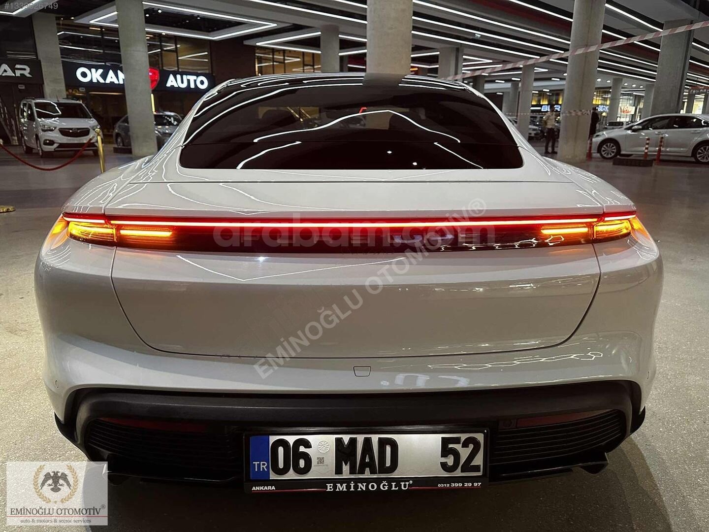 2020 TAYCAN TURBO 625-HATASZ-BOYASZ-HASARSZ-BAYİ ÇIKIŞ-80.000KM 5