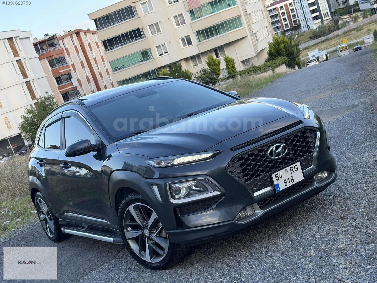 Galeriden Hyundai Kona 1.6 CRDI Elite Smart 2019 Model Samsun 162.000 km Füme 5