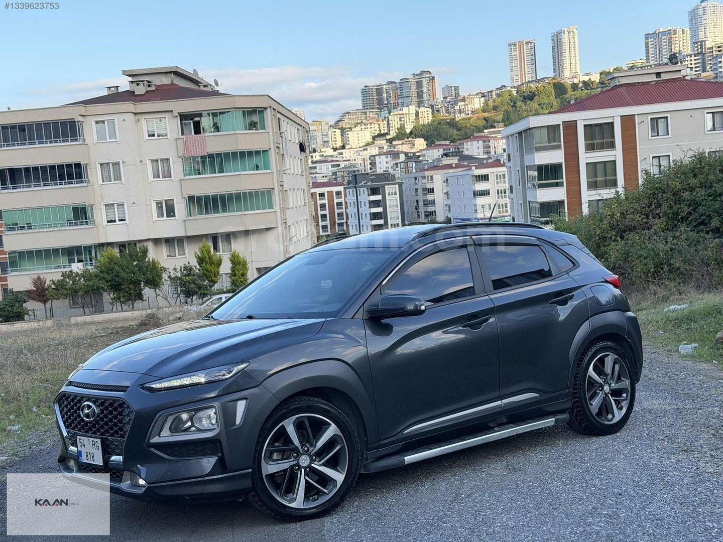 Galeriden Hyundai Kona 1.6 CRDI Elite Smart 2019 Model Samsun 162.000 km Füme 4