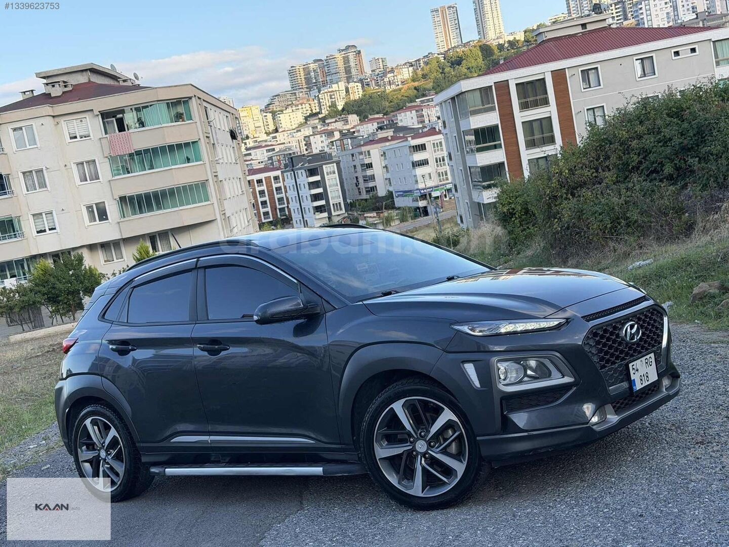 Galeriden Hyundai Kona 1.6 CRDI Elite Smart 2019 Model Samsun 162.000 km Füme 6