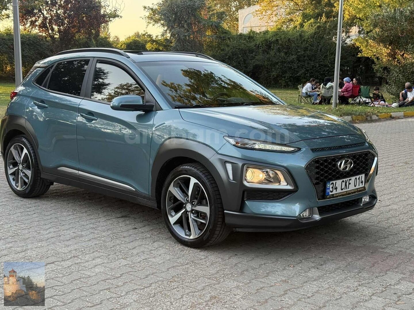 Galeriden Hyundai Kona 1.6 CRDI Elite Smart 2019 Model Bursa 50.000 km Mavi 2