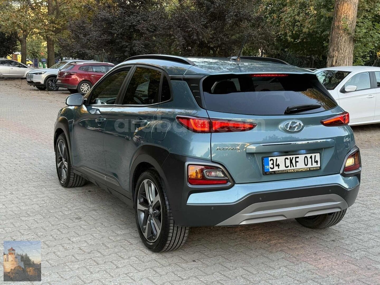 Galeriden Hyundai Kona 1.6 CRDI Elite Smart 2019 Model Bursa 50.000 km Mavi 6