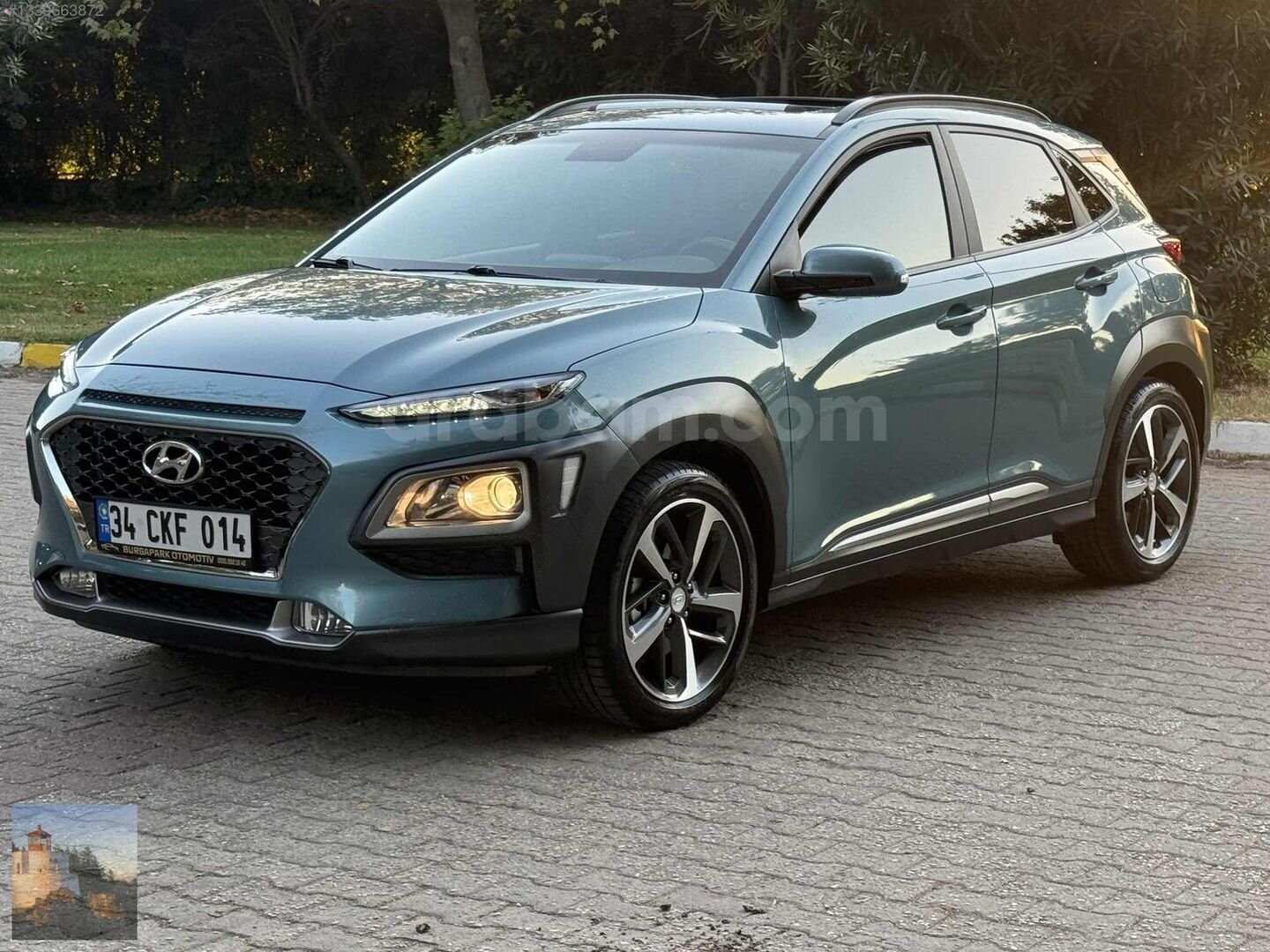Galeriden Hyundai Kona 1.6 CRDI Elite Smart 2019 Model Bursa 50.000 km Mavi 7