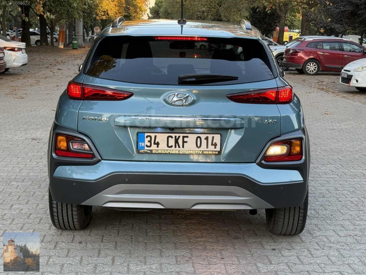 Galeriden Hyundai Kona 1.6 CRDI Elite Smart 2019 Model Bursa 50.000 km Mavi 5