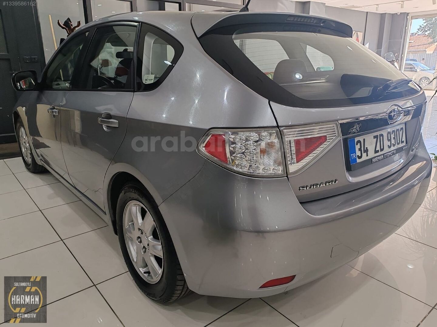 2008 SUBARU İMPREZA 1.5 BENZİN TAM OTOMATİK ELEGANCE *132 BİN KM 6