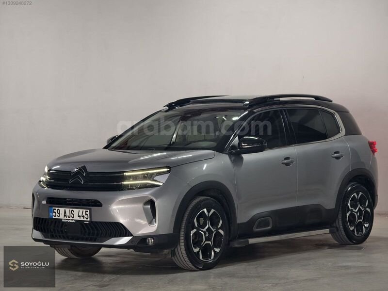 SOYOĞLU'DAN 2023 C5 AİRCROSS-SHİNE-48.000KM-BOYASIZ-SERVİS BAKIM