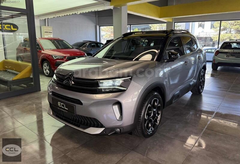 2023 C5 AİRCROSS-SHİNE-CAM TAVAN-DERİ KOLTK- 'HATASIZ' 75.000 KM