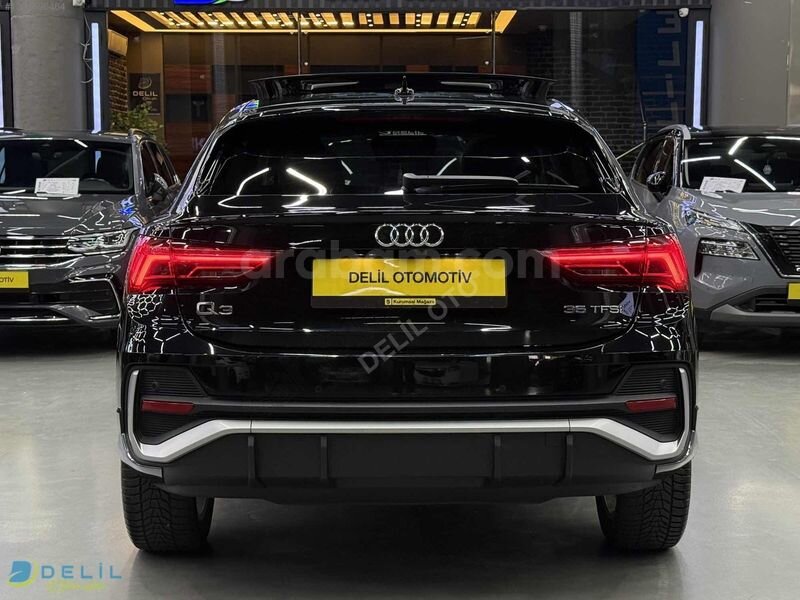 DELİL'DEN 2021 AUDİ Q3 SPORTBACK S-LINE SİYAH 35TFSİ 7