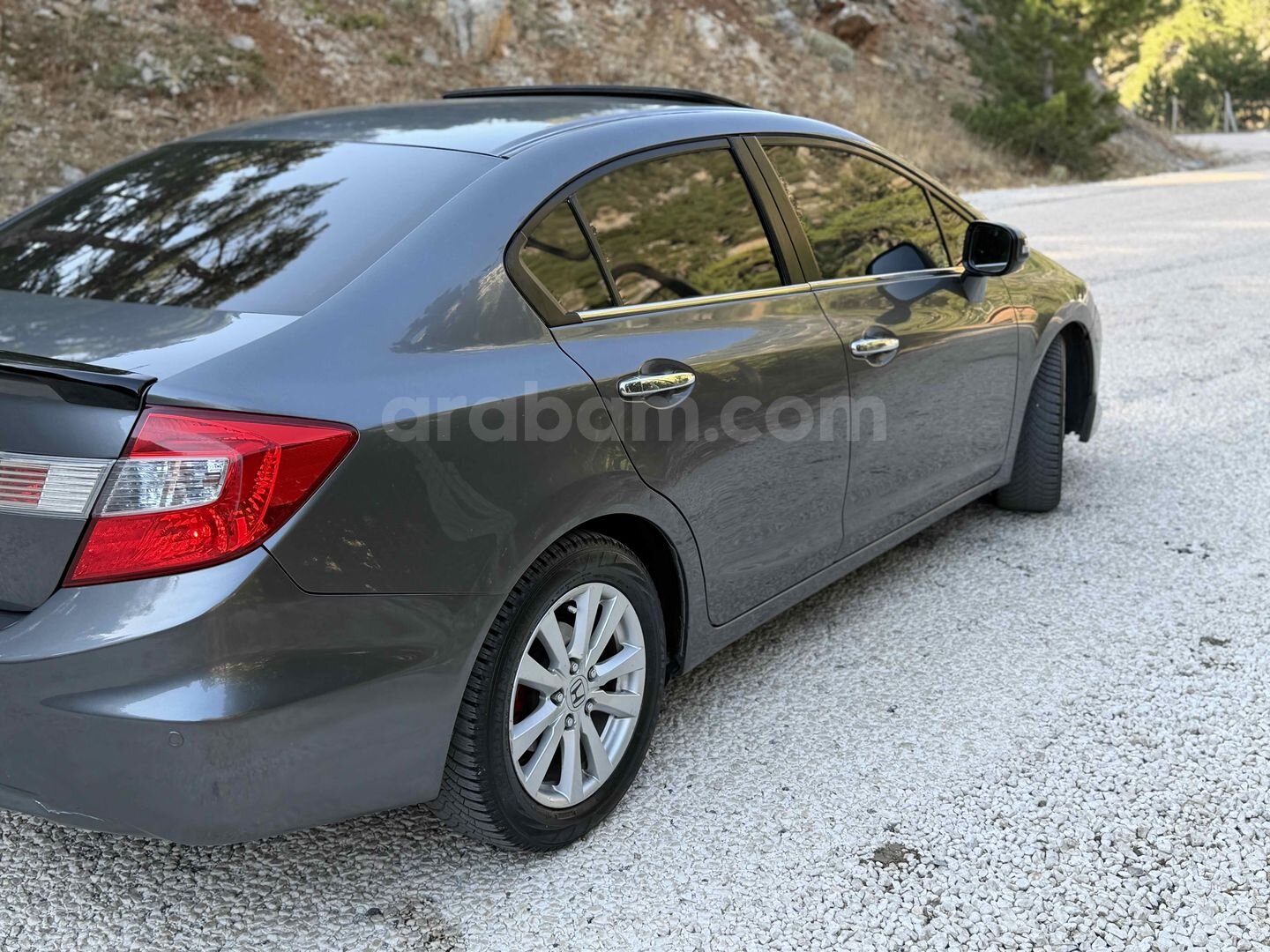 Galeriden Honda Civic 1.6i VTEC Eco Elegance 2012 Model Isparta 158.000 km Gri (metalik) 2