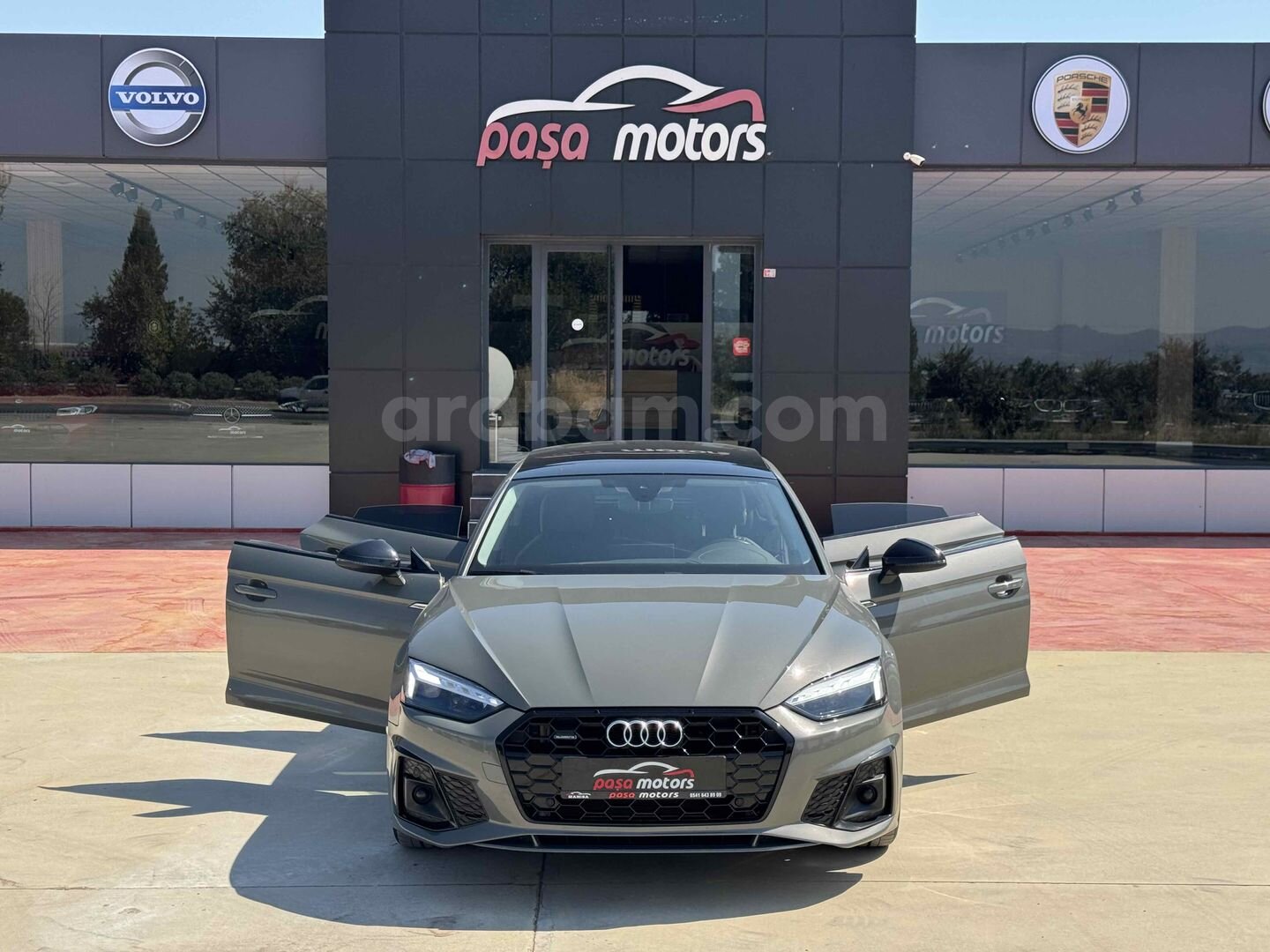 Galeriden Audi A5 Sportback 40 TDI Quattro S Line 2023 Model Manisa 83.000 km Yeşil (metalik) 2