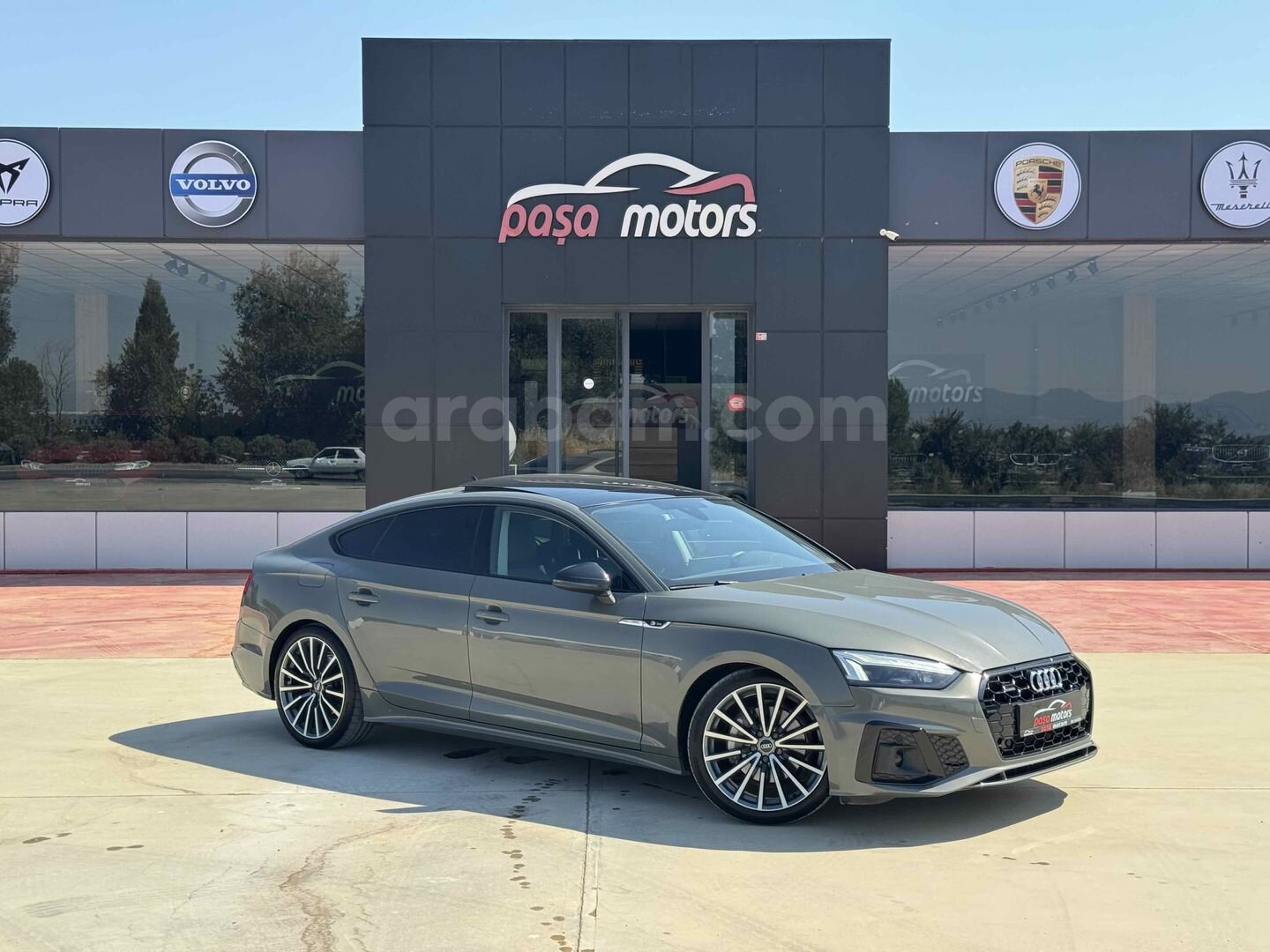 Galeriden Audi A5 Sportback 40 TDI Quattro S Line 2023 Model Manisa 83.000 km Yeşil (metalik) 6