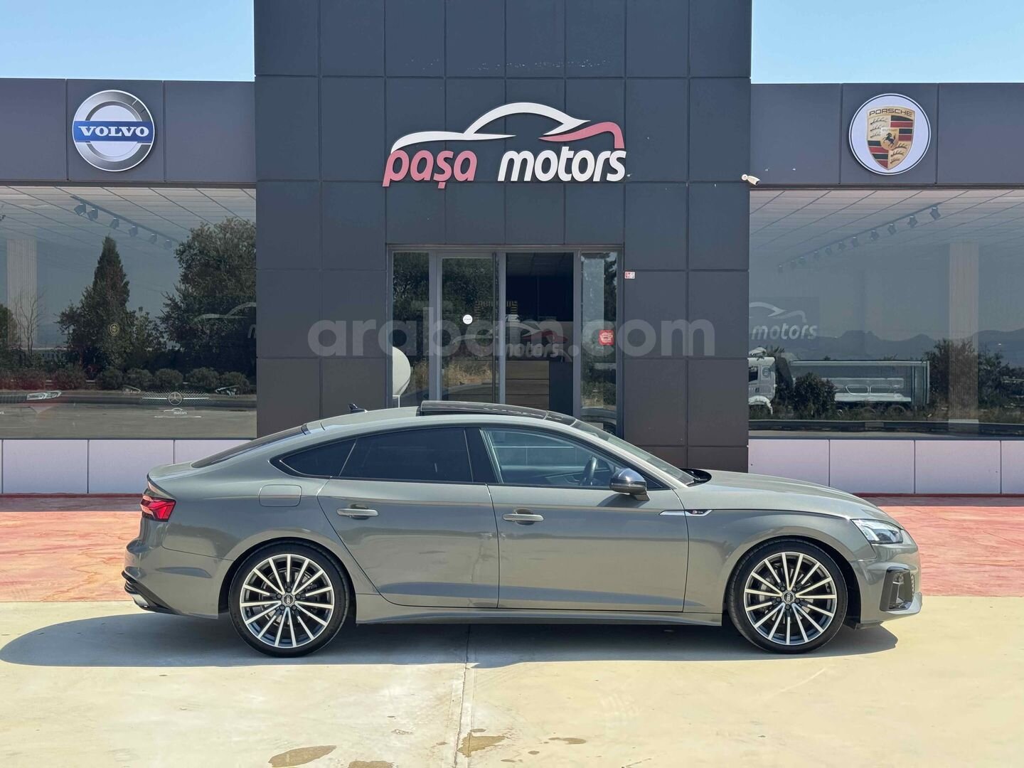 Galeriden Audi A5 Sportback 40 TDI Quattro S Line 2023 Model Manisa 83.000 km Yeşil (metalik) 7