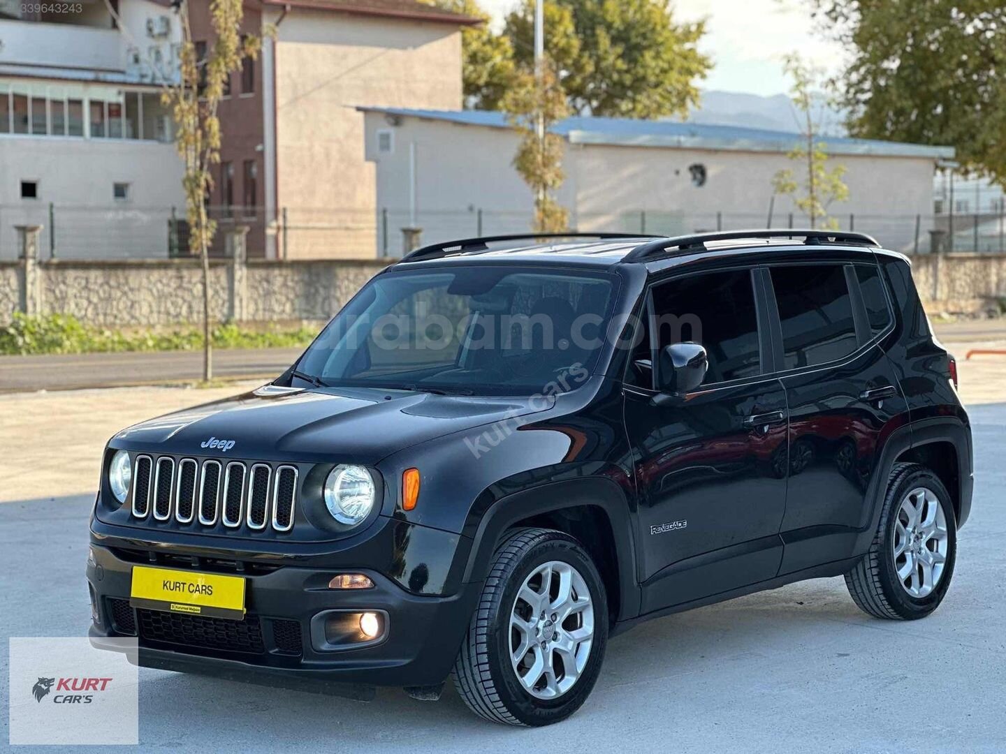 Galeriden Jeep Renegade 1.6 MultiJet Longitude 2018 Model Sakarya 200.000 km Siyah 1