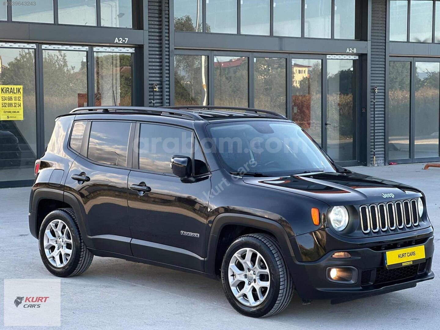 Galeriden Jeep Renegade 1.6 MultiJet Longitude 2018 Model Sakarya 200.000 km Siyah 2