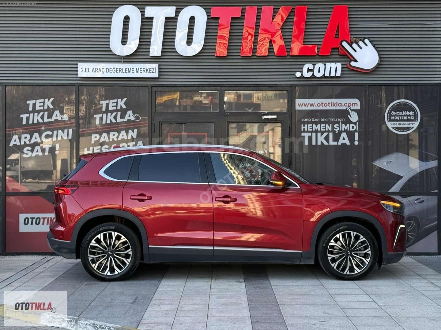 OTOTIKLA -2024 TOGG V2 UZUN MENZİL CAM TAVAN MERİDİAN HATASIZ 5