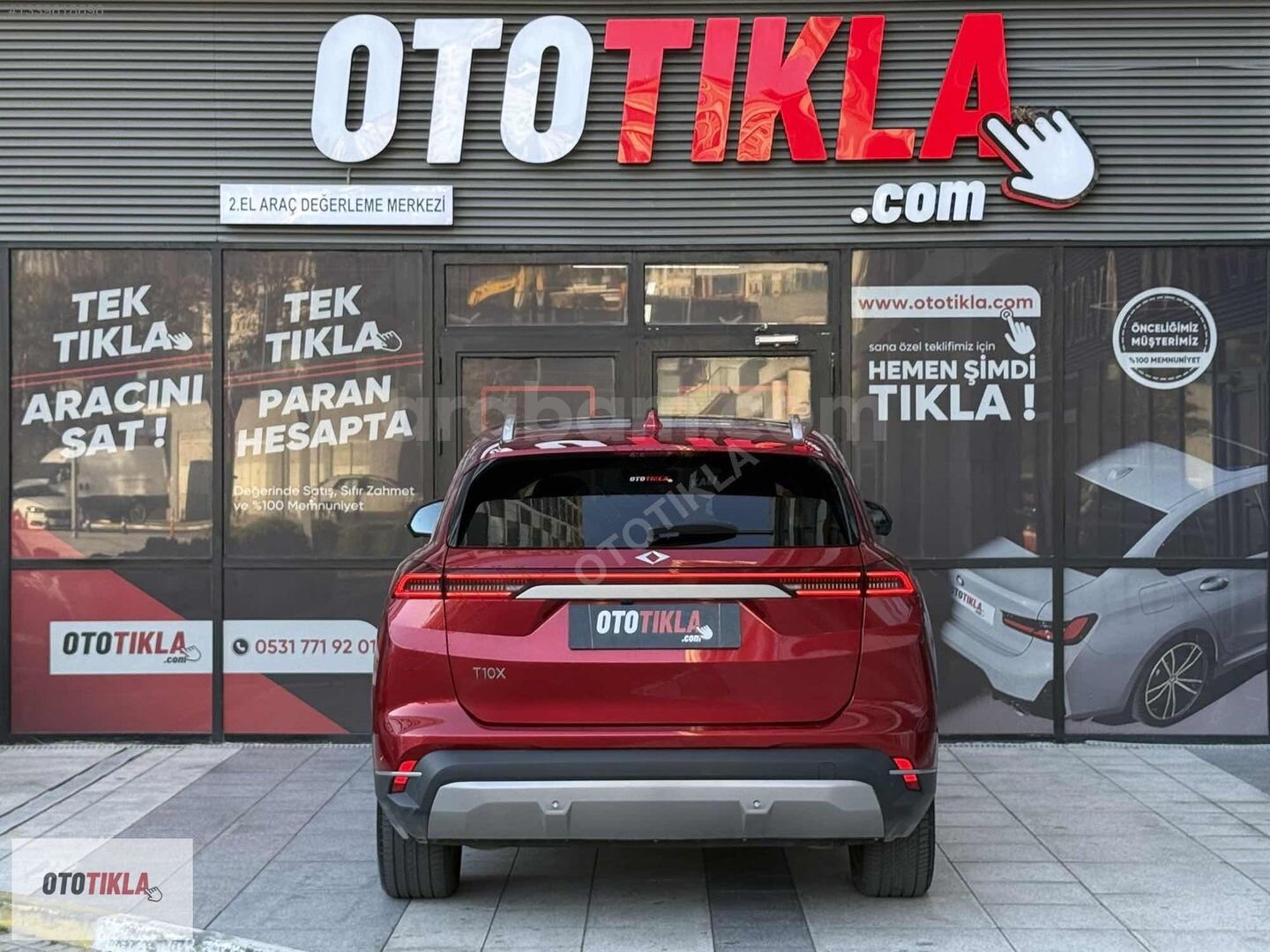 OTOTIKLA -2024 TOGG V2 UZUN MENZİL CAM TAVAN MERİDİAN HATASIZ 7