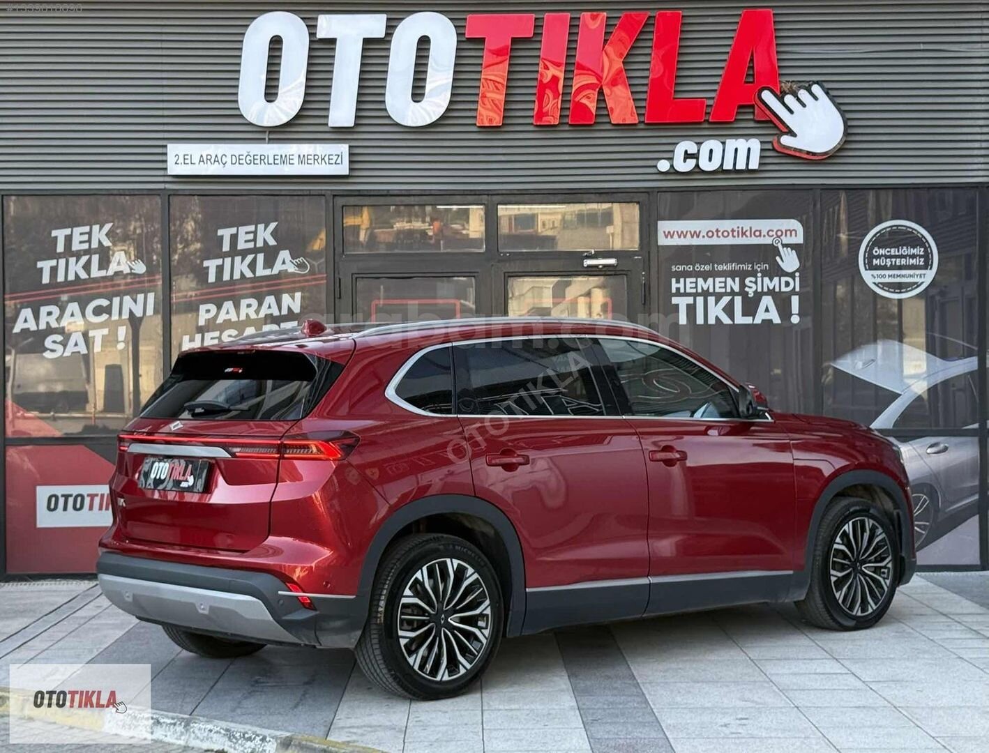 OTOTIKLA -2024 TOGG V2 UZUN MENZİL CAM TAVAN MERİDİAN HATASIZ 6