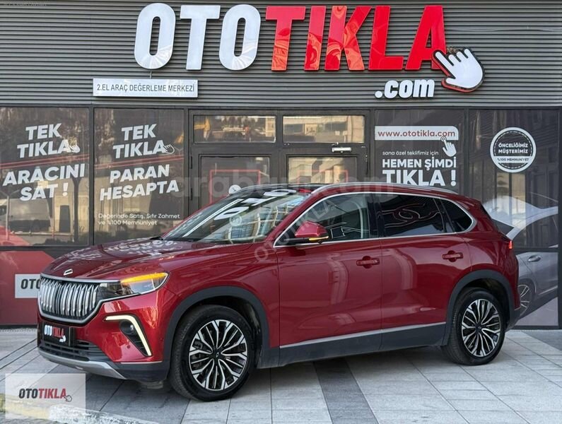 OTOTIKLA -2024 TOGG V2 UZUN MENZİL CAM TAVAN MERİDİAN HATASIZ