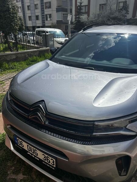 Sahibinden Citroen C5 Aircross 1.5 BlueHDI Feel Bold 2023 Model Ankara 38.000 km Gri (Gümüş)