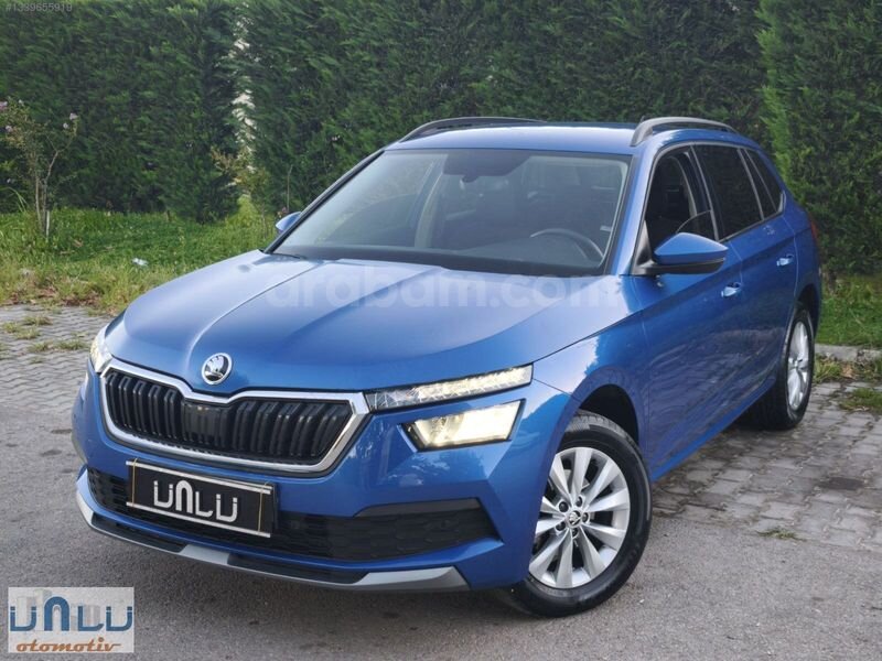 ÜNLÜ den 2022 SKODA KAMİQ 1.0 TSI 110hp ELİTE 63binKm