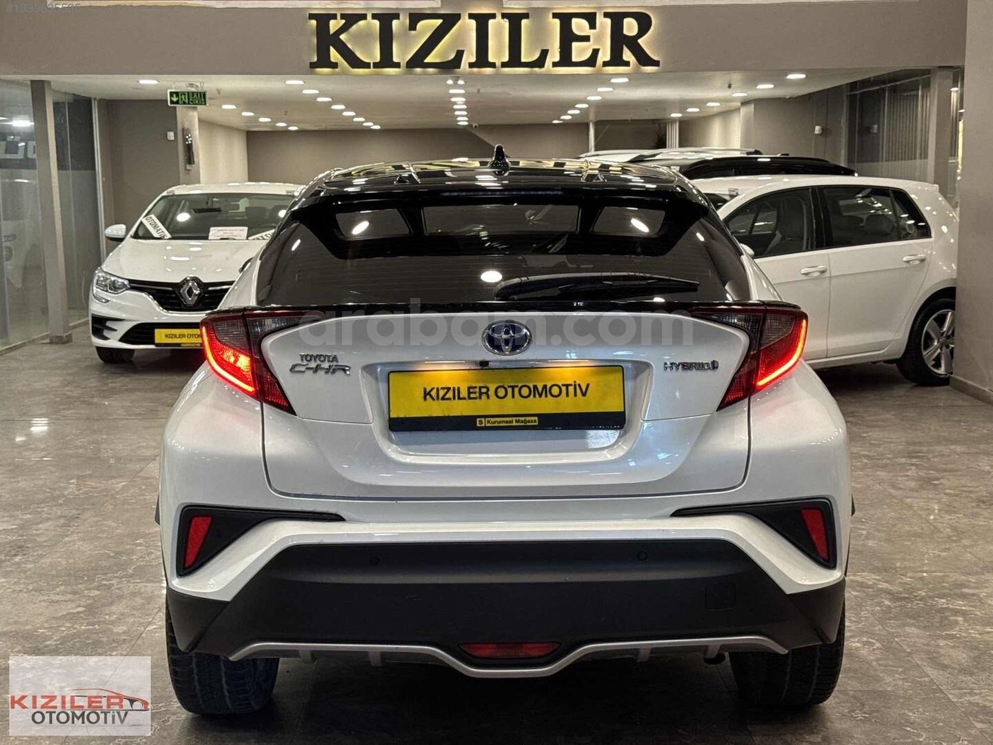 SİYAH TAVAN BLACK ROOF 2023 MODEL HYBRİD TOYOTA C-HR 7