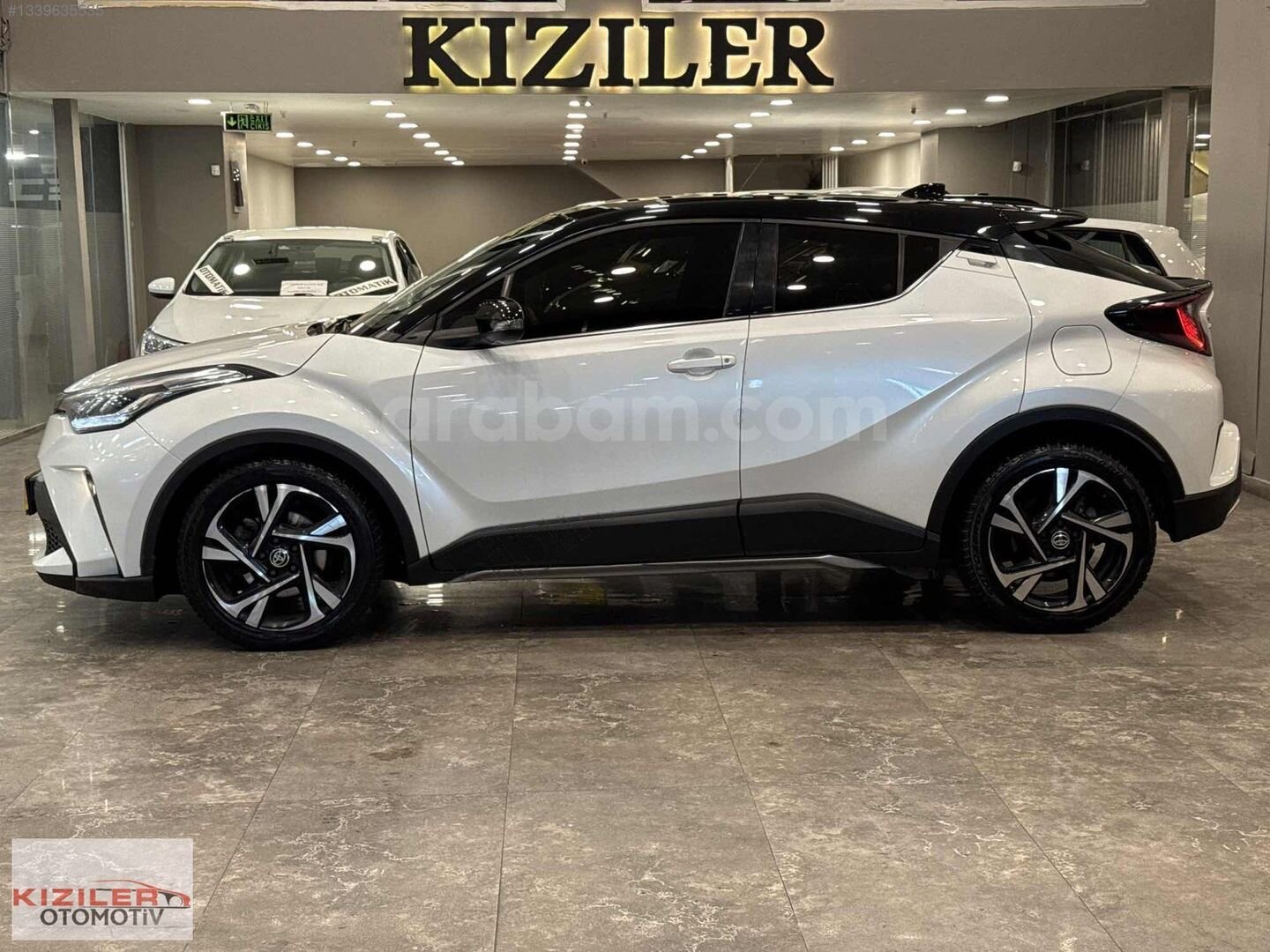 SİYAH TAVAN BLACK ROOF 2023 MODEL HYBRİD TOYOTA C-HR 6