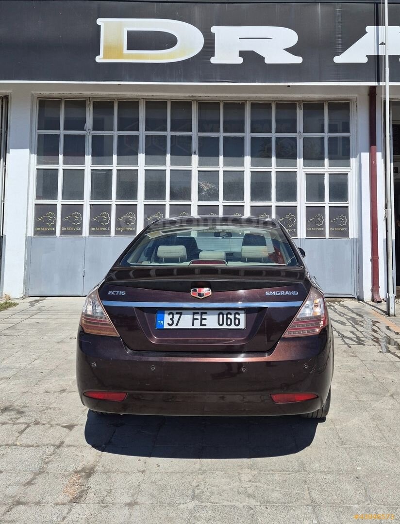 Galeriden Geely Emgrand 1.5 GSL 2012 Model Kastamonu 37.000 km Kahverengi 4