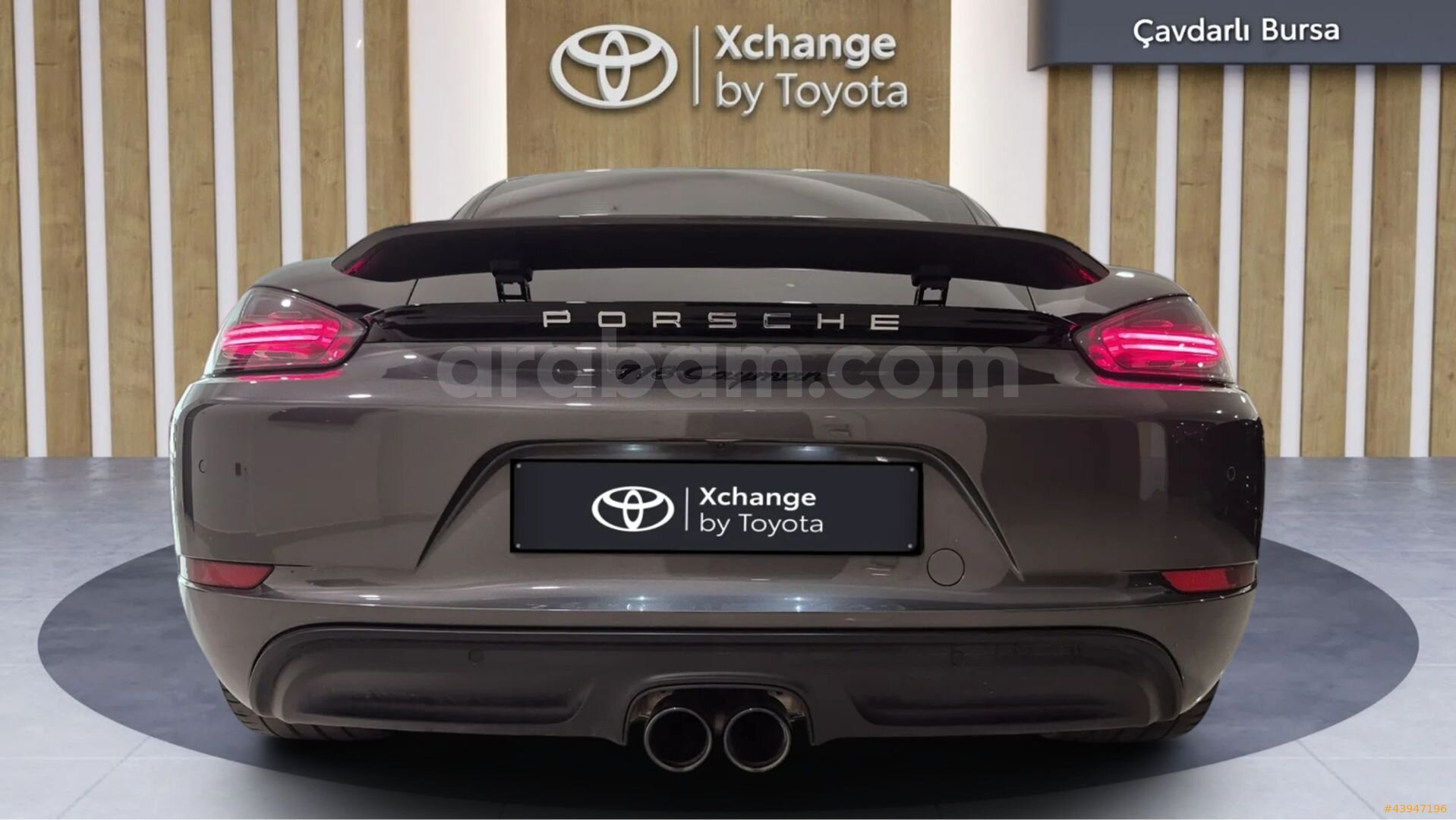 ÇAVDARLI TOYOTA PLAZA'DAN 2023 PORSCHE 718 CAYMAN BAYİ ÇIKIŞLI! 4