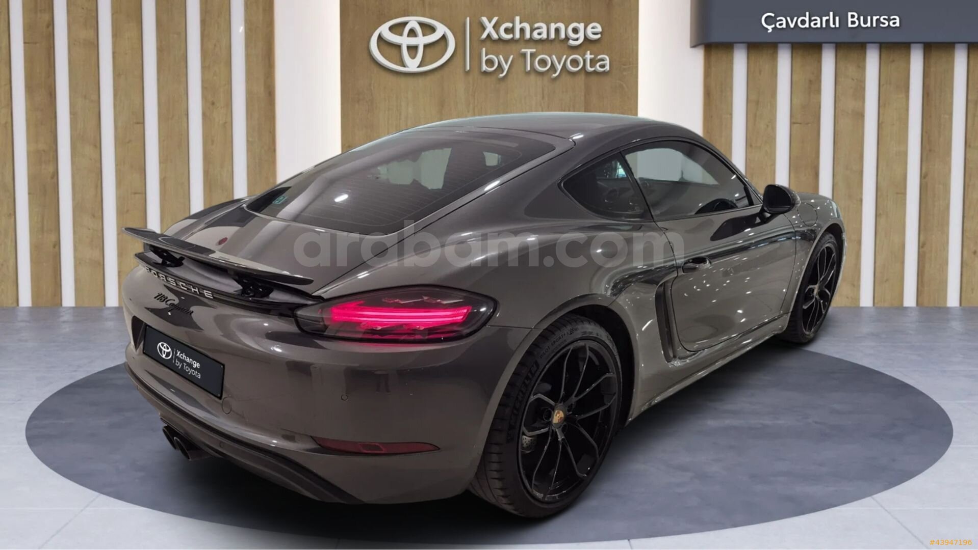ÇAVDARLI TOYOTA PLAZA'DAN 2023 PORSCHE 718 CAYMAN BAYİ ÇIKIŞLI! 5